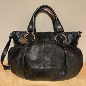 Celine leather satchel